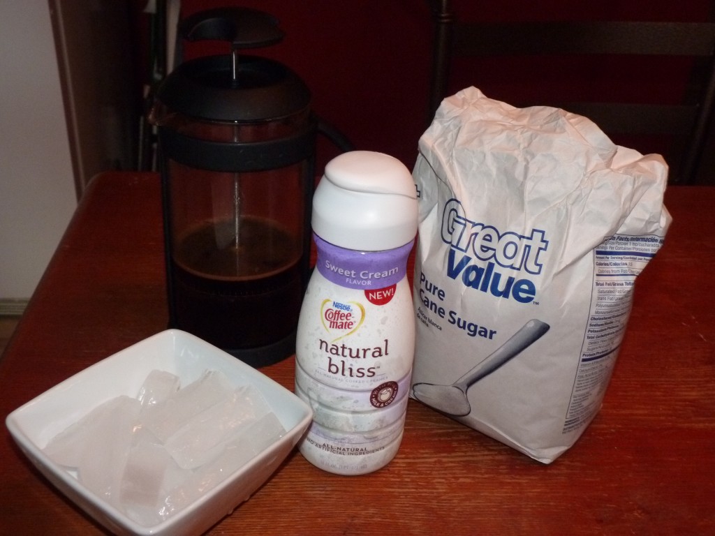 Cappuccino ingredients