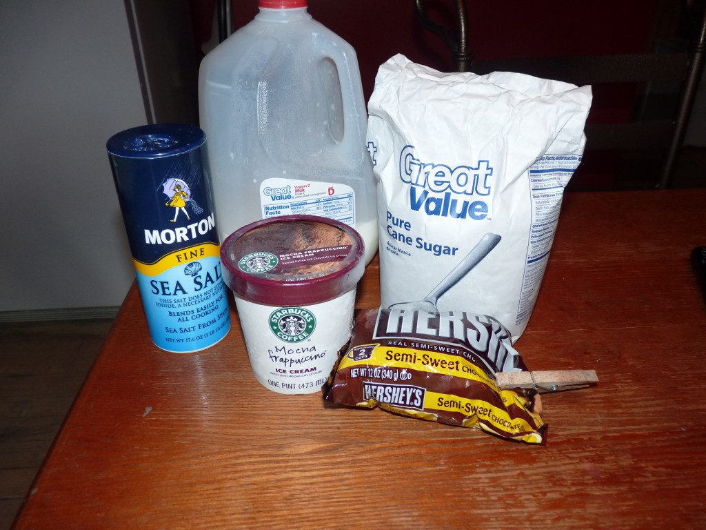 Affogato ingredients