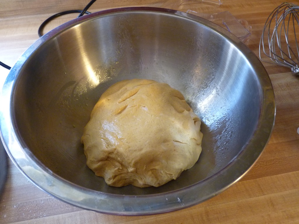 rising bread dough