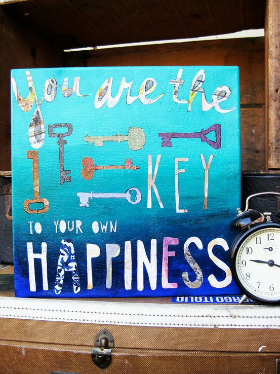 key to happiness