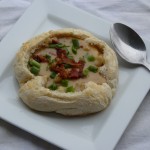 Loaded Baked Potato Soup Recipe Bread Bowl