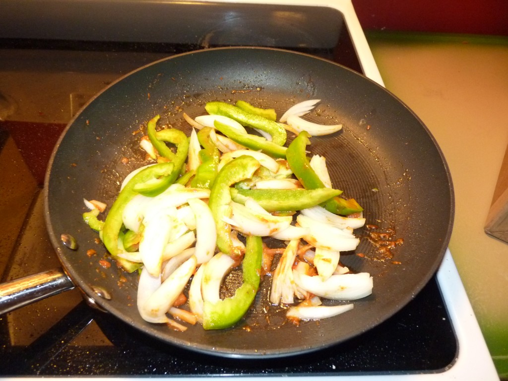 cooking vegetables