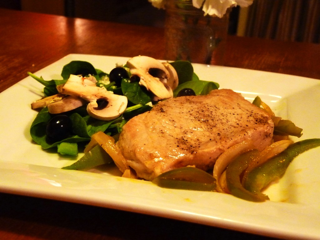 pork loin chops with pepper recipe