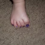 painted toddler toenails painted toddler toenails