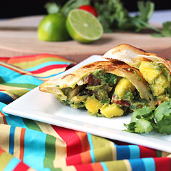 guacamole mango stuffed sopapilla recipe