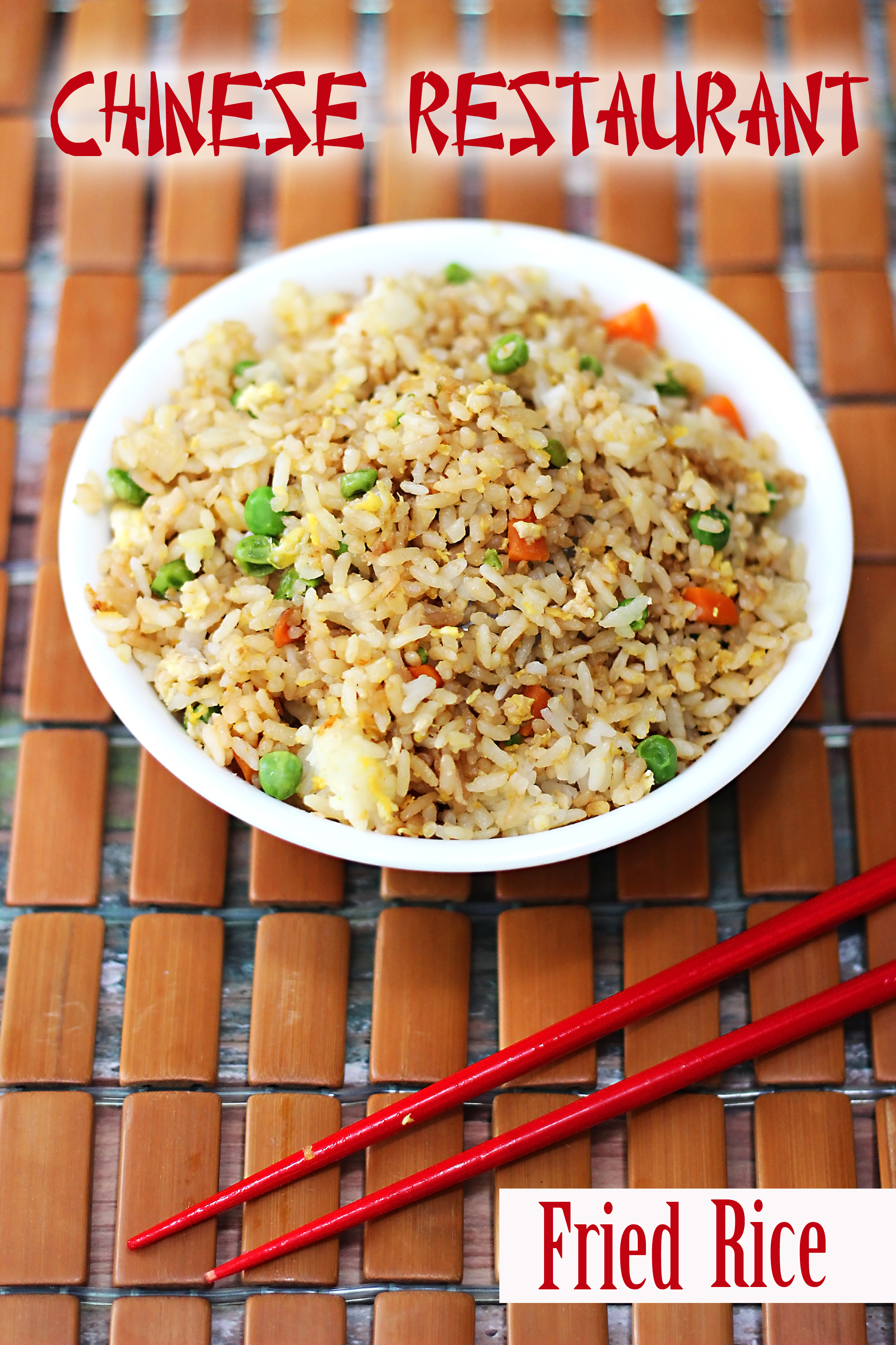 how to make chinese fried rice like in restaurants